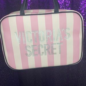 Pink makeup bag from Victoria’s secret